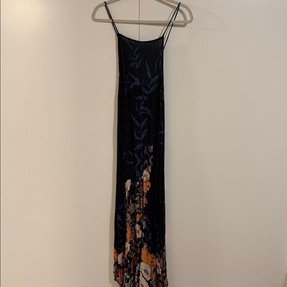 Free People Maxi Dress, Black/Multi - Picture 3 of 6